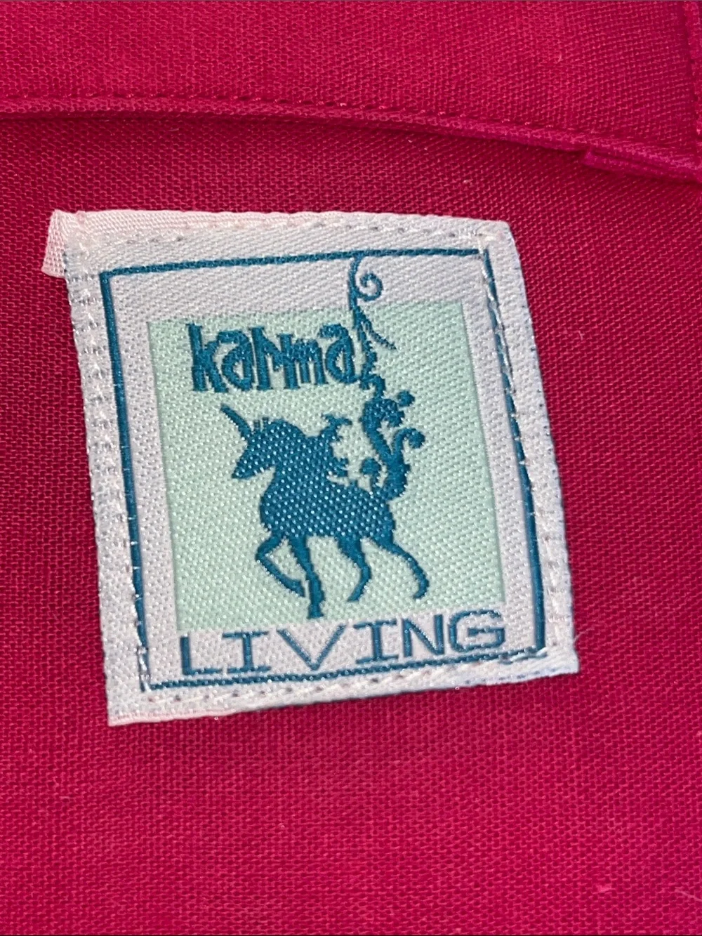 Karma Living Whimsical Owl Embroidered Accent Pillow Boho Felt Layered